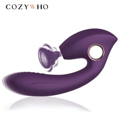 China COZYWHO New Arrival 10 Frequencies Suck Massage Vibrator Female Clitoris Stimulate Masturbate Vibrator for sale