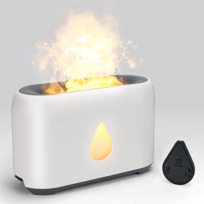 China 2022 New Household Flame Usb Mini Home Smart Humidifier Electric Mute Diffuser Oil Aroma Diffuser for sale