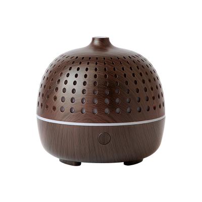 China Mini Aromatherapy 180ml Ultrasonic Essential Oil Aroma Diffuser Wooden Environmental Friendly Healthy Material Eco-friendly for sale