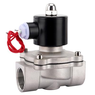 China General Stainless Steel 2WB 1in AC110V Water Normally Closed Solenoid Valve | 220V/DC24V | 12V for sale