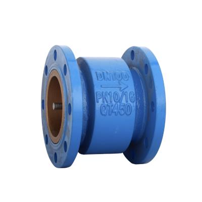 China HC41X-16 Industry Silencing Vertical Flange Check Valve Check Valve For Horizontal Water Pump DN40-DN400 for sale