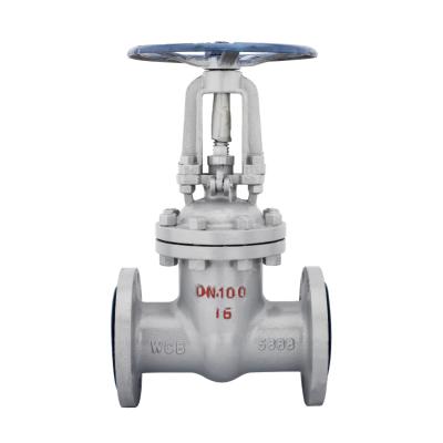 China Z41H-16C Drainage Carbon Steel High Temperature Steam Flange Cast Steel Gate Valve DN15-DN1200 for sale