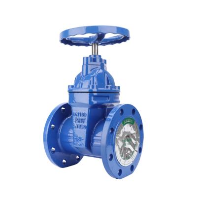 China Z45X-16 Industry Non-rising Resilient Seated Stem Handwheel Flanged Gate Valve DN40-DN1200 for sale