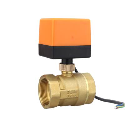 China General Three-Wire Type Two Way Electric Fan Coil Electric Solar Air Conditioning Ball Switch Valve for sale