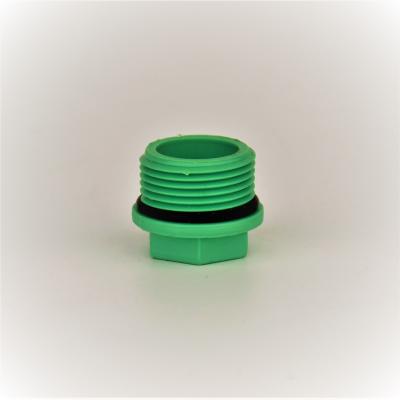 China General Wholesale Injection Molding Green Factory Water Pipe Fittings PPR Plastic Pipe Socket for sale