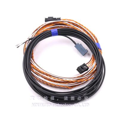 China Dynamic Highline Trace Camera Parking Line Install Wire Harness For MIB Tiguan Audi A4 A5 8W Q7 4M A3 8V Octavia SUPERB for sale