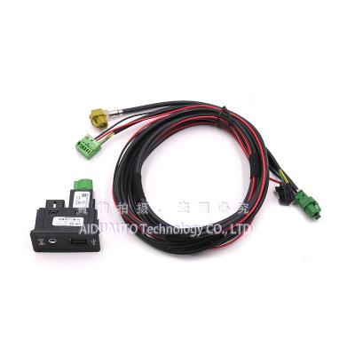 China FOR AUX Harness. 5Q0035726E GOL VII Media Button MIB2 VW Audi Skoda CarPlay PRO USB AMI Install Plug Socket Switch for sale