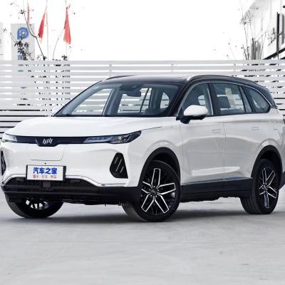 China Weltmeister EX6 PLUS NEDC 408km SUV Left Executive Vehicle Fully Equipped Five Passenger Lithium Battery Automotive Electric Car 54 KWH for sale