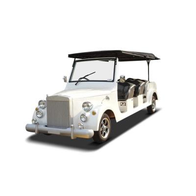 China 8 Seat Classic Electric Car Vintage Car Mini Shuttle Car Battery Or Gas Power With CE AH-RR08 for sale