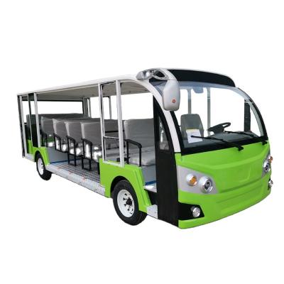 China Scenic Spot Electric Or Gasoline Driven 23 Seat Car Electric Sightseeing Bus AH-Y23 for sale