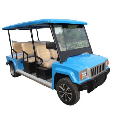 China high quality living community electric patrol car with 4X4 seats 8 rear wheel drive AH-H08B for sale