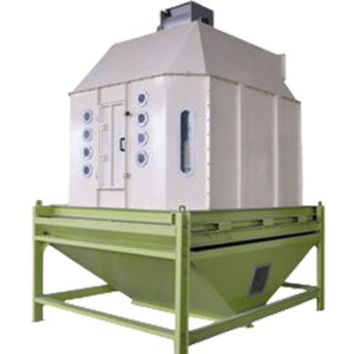 China 400 kg Pellet-Kühlmaschine mit PLC-Steuerungssystem und Kühltemperatur von 0-25 °C zu verkaufen