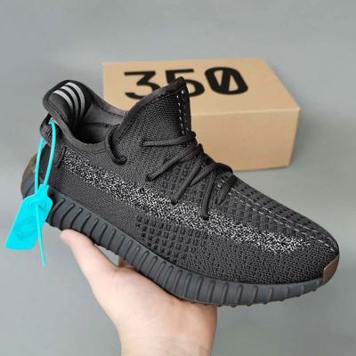 China Fashion Original Yeezy Trend 350 Putian Brand Breathable Logo Shock Absorption Pulsating Casual Running Tennis Shoes Men Women for sale