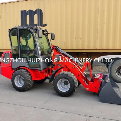 China HZM810 1.0TON TRANMISSION MINI WHEEL HYDROSTATIC LOADER for sale