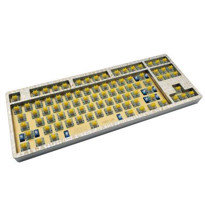 China Custom Aluminum Alloy Gaming Keyboard Keycaps Key Top Mechanical Keyboard Case Custom for sale