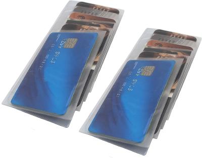 China Clear Premium Dress Quality Checkbook Wallet Insert Credit ID Phone Card Holder Business Card Case Blank for sale