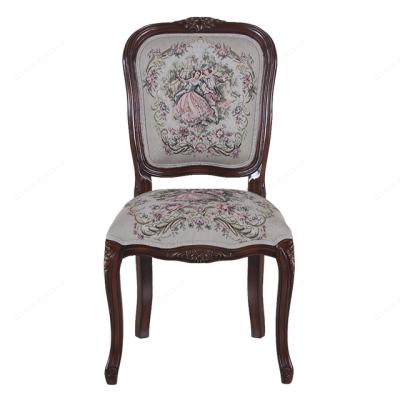 China Modern New Product Good Quality New Arrivals Hot Selling Solid Wood Carved Dining Chair for sale