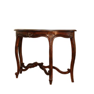 China Birch wood and MDF with birch veneer. Made in China Top Quality Hallway Console Corner Table Desk Console for sale