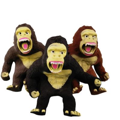 China Funny Anxiety Relife Toy Hot Selling Creative Gorilla Slow Rebound Vent Decompression Squeeze Toy for sale