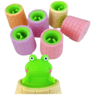 China Funny Anxiety Relife Toy Factory Wholesale Creative Cute Frog Cup Squeeze Stress Relief Fidget Toy for sale