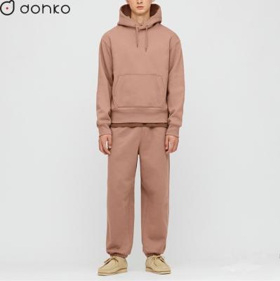 China custom heavy Anti-wrinkle sweatsuit OEM street wear oversized tracksuit for sale