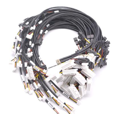 China Electronic all kinds of JST connector and terminal 1pin 2pin 3pin 4pin 5pin 6pin custom assembly manufacturer cable for sale