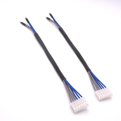 China Electronic Factory 3.96mm Pitch 6pin Male To WAT Terminal Custom Wire Harness For WST Power Station for sale