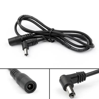 China Waterproof COMPUTER Router Battery DC Cable 6mm 5.5 x 2.1 mm DC Power Cable Male 2 Core DC Cable For Solar for sale