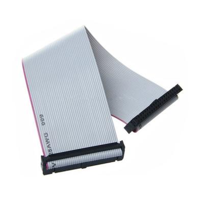 China COMPUTER UL 2651 28awg 30cm 12 Pin Pitch 2.54mm Idc Female Connector Flat Ribbon Cable for sale