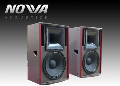 China 450 W Full Range Speakers 8ohm 127dB For Stage Events , Textured Black Paint for sale