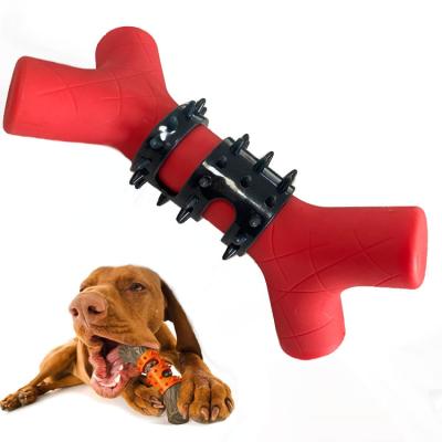 China Custom Toy Teeth Clean Interactive Dog Chew Toy Dog Bone Durable Durable Hard Viable Nylon Pet Dog Chew Toys for sale