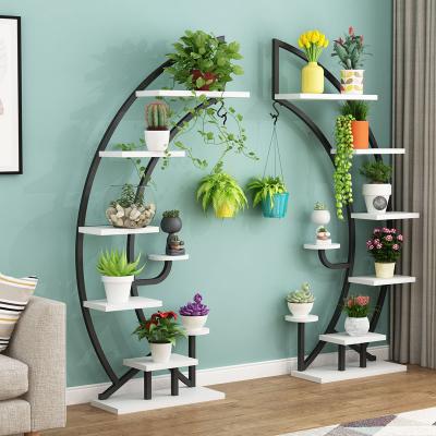 China Eco-friendly Multi-Layer Corner Indoor Cabinet Narrow Living Room TV Shelf Flower Floor Stand Nordic Flower for sale