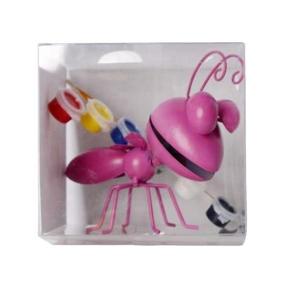 China Beautiful Europe insect design butterfly metal kit diy painting toy for yard decor for sale