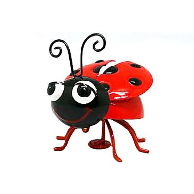 China Home Decorative Ladybug Customized Creative Art Crafts Magnet Metal Fridge Magnet Hot Selling Cute/Decorative for sale