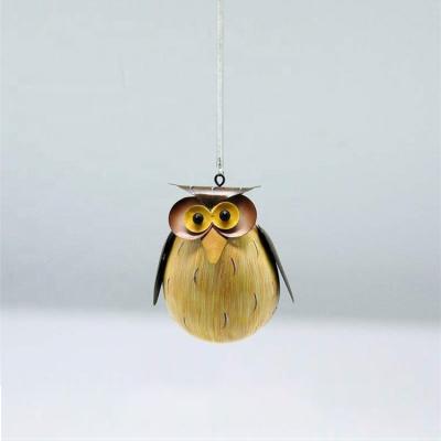 China China Factory Cute/Decorative Supplier Customized Home Owl Wall Frames Home Decoration Metal Cute Animal for sale