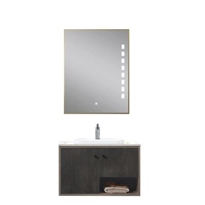 China Modern Hot Selling Cheap Custom Classic Bathroom Vanity With Wooden Sink Bathroom Vanity Light Fixture for sale