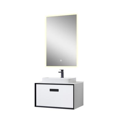 China Modern Custom Made Light Vanitywall Hung Bathroom Cabinet Bathroom Vanity for sale