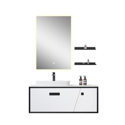 China Modern Custom Bathroom Furniture Vanity Cabinet Bathroom Cabinet Vanity Unit for sale