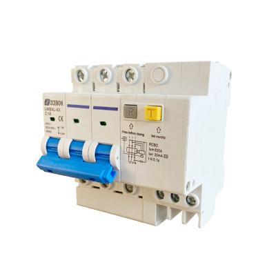 China OEM factory 3 B 4 pole breakers mccb equipment circuit breaker RCBO electrical panel for sale