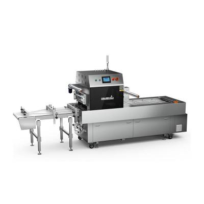 China DL-410KA Automatic Food Plastic Food Container Packing Sealing Machine Take Out Food Machine for sale