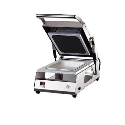 China Low Energy Consumption Plastic Tray Packing Sealing Equipment Food Box Machine Fast Food Machine for sale