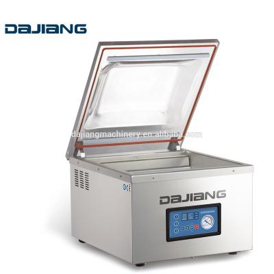 China DAJIANG Plastic Bags Meat Seafood Vacuum Skin Packing Sealer Machine For Food Fresh Fruit Small Chamber Vacuum China Sealer for sale