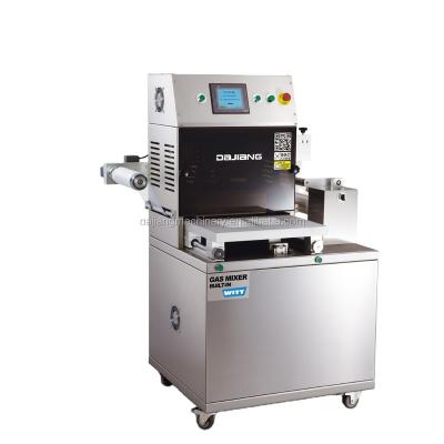 China DAJIANG Stainless Steel Automatic Food Tray Sealer Container Sealing Machinery for sale