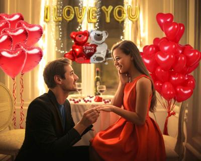 China Pretty New Home.Restaurant.Bar.Hotel.Wedding Heart Printing Foil Balloons Heart Hugger Statement Love Wedding Decoration valentines day balloon new for sale