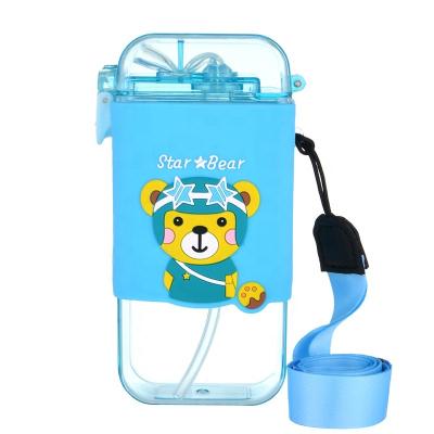 China Eco-friendly bpa free sports plastic water bottle with handle fresco kids water bottle for sale