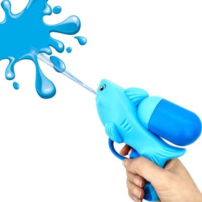 China New Design Shark Toys Kids Water Pressure Gun Portable Garden Water Guns Cute Eco-friendly Irrigation Gun for sale