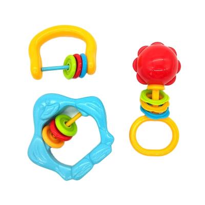 China Wholesale Eco-friendly Baby Toys Gift Set Plastic Rattle Toys Baby Rattle Newborn Toys for sale