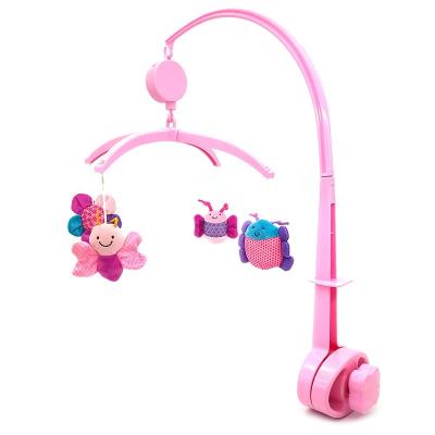 China Eco-Friendly Custom Wind-Up Musical Nursery Hanging Mobile Baby Crib Toy For Girls for sale