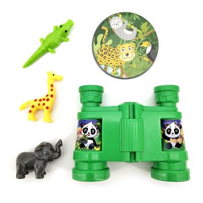 China OEM Eco - Friendly Promotion Toy Plastic Animal Binoculars For Kids Toys Set for sale