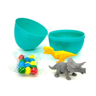 China Novelty Dinosaur Egg Candy Surprise Toy Eco - Friendly Plastic With Candy for sale